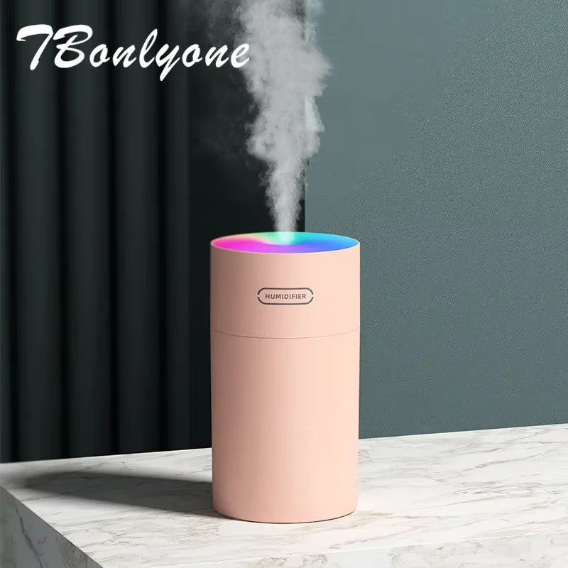 270ML Air Humidifier Ultrasonic Essential Oil Diffuser Car Mini Aromatherapy Humidifier